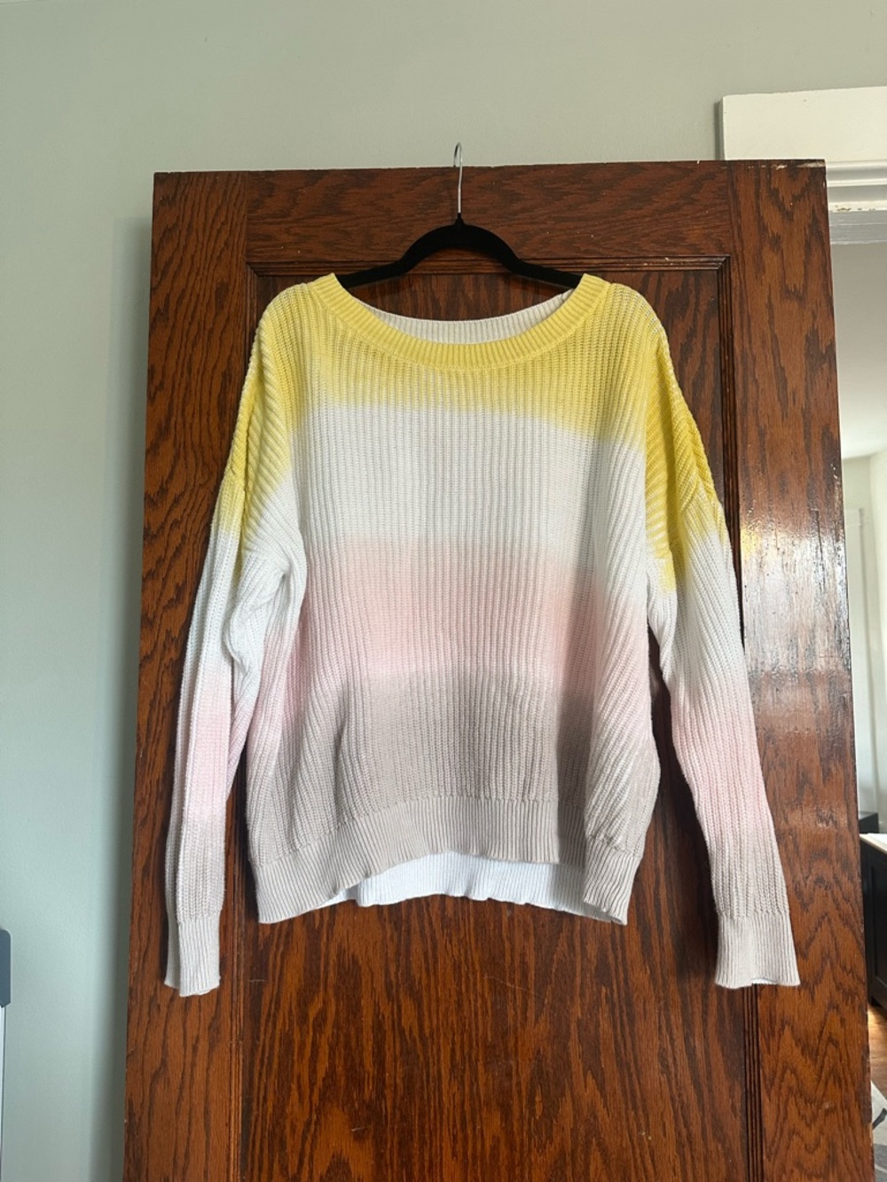LOFT Lounge Ombre Boat Neck Sweater